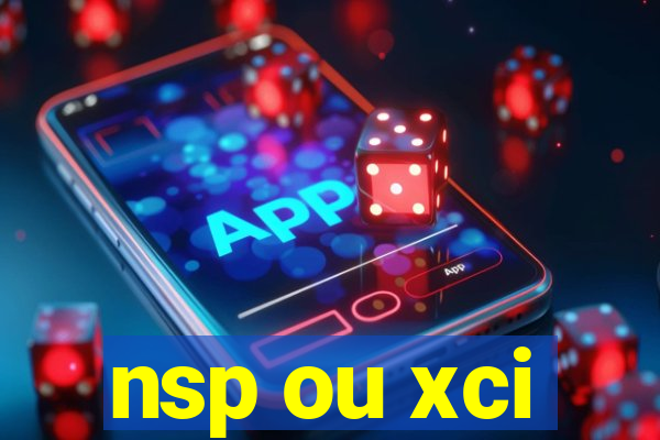 nsp ou xci